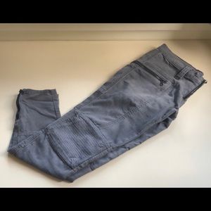 Frankie B. Low Rise Moto Jeans